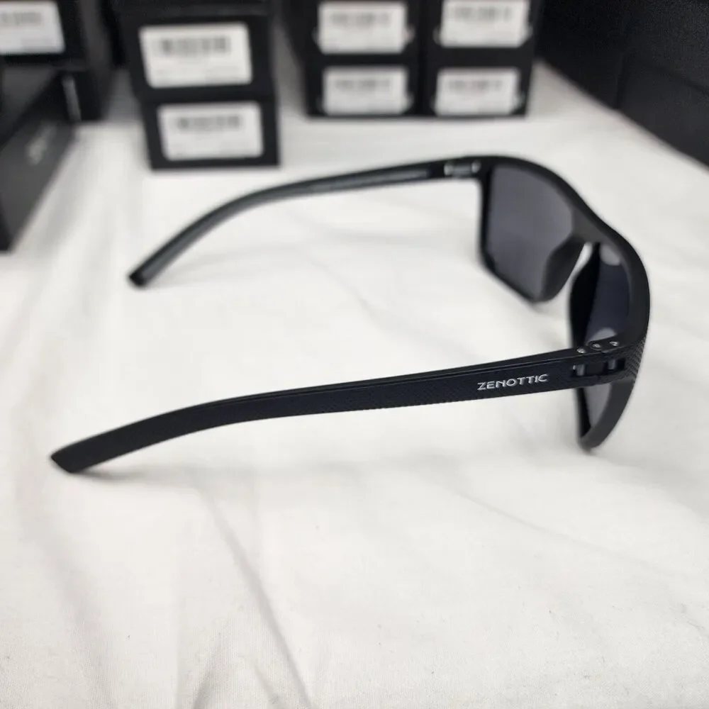 ZENOTTIC Polarized Sunglasses for Men Lightweight UV400 Square Sun Glasses